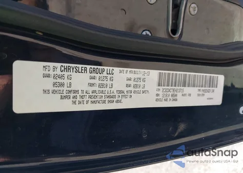 2014 Dodge Charger R/T z USA, uszkodzony, nr VIN 2C3CDXCT9EH213715